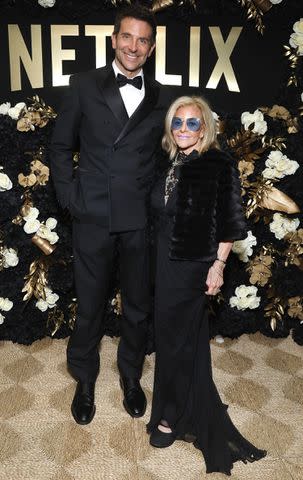 <p>Emma McIntyre/Getty Images</p> Bradley Cooper and Gloria Campano