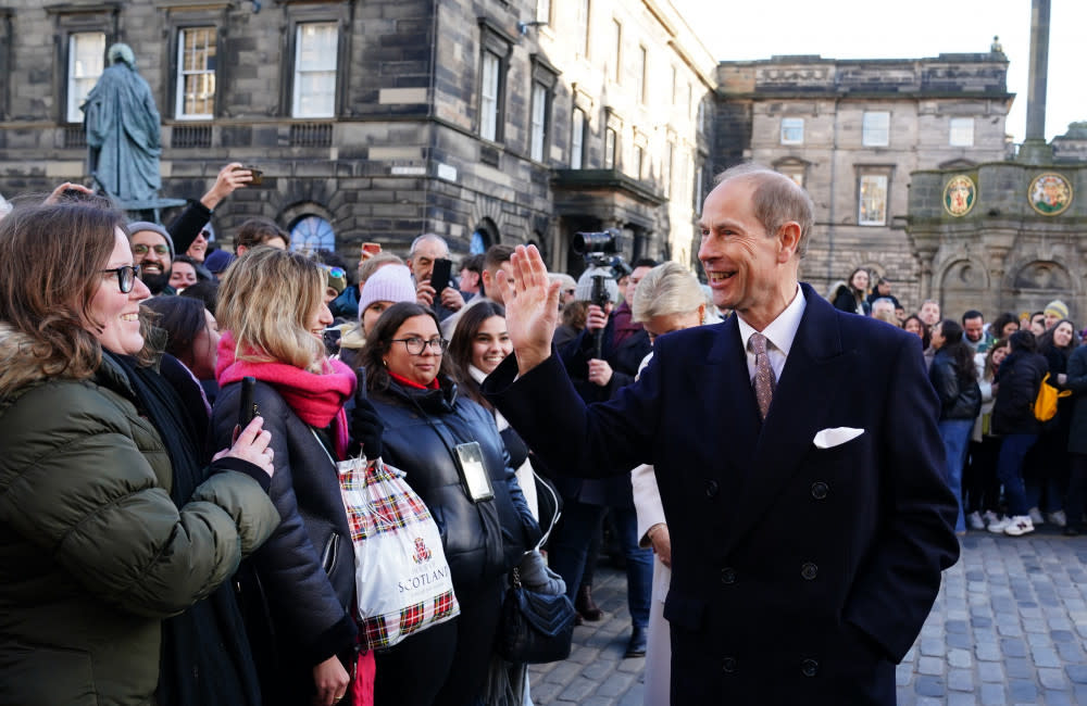 Prince Edward is the new Colonel of the Scots Guards credit:Bang Showbiz