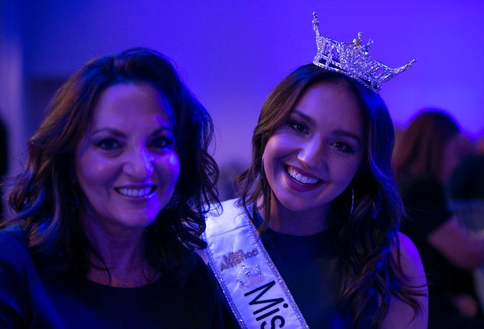 Karen Guarasi of Gannett with Miss New Jersey Augostina Mallous. The 2022 Asbury Park Press Best of the Best Official Community Choice Awards takes place at iPlay America.   Freehold, NJWednesday, November 16, 2022