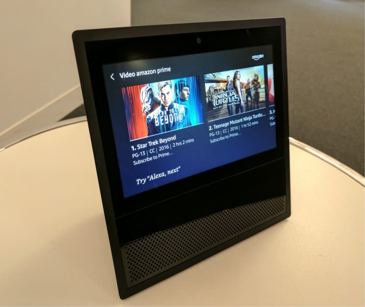 Prime video on Echo Show.