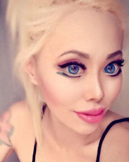 Human Barbie has eye surgery to look ‘more Caucasian’