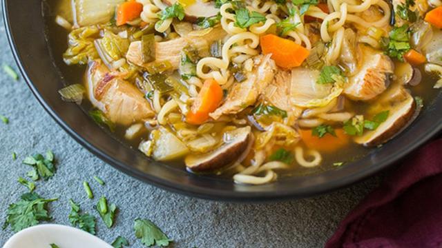 Crockpot Chicken Noodle Soup - Jo Cooks