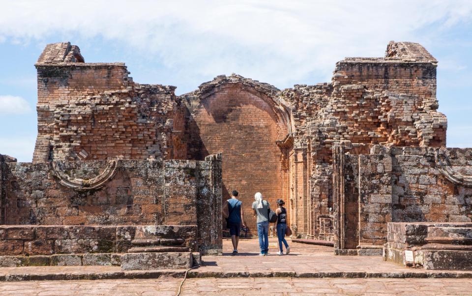 La Santisima Trinidad de Parana, one of the best preserved Jesuit Missions, UNESCO World Heritage Site, Paraguay, South America