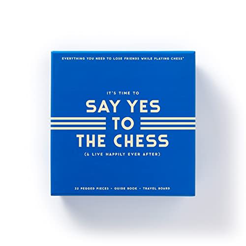 6) Say Yes to The Chess Game Set