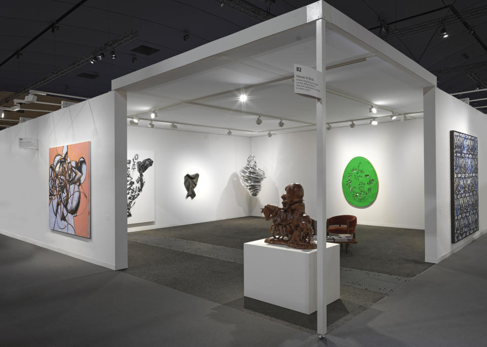 Installation view, Hauser & Wirth at Paris+ par Art Basel, 2022.