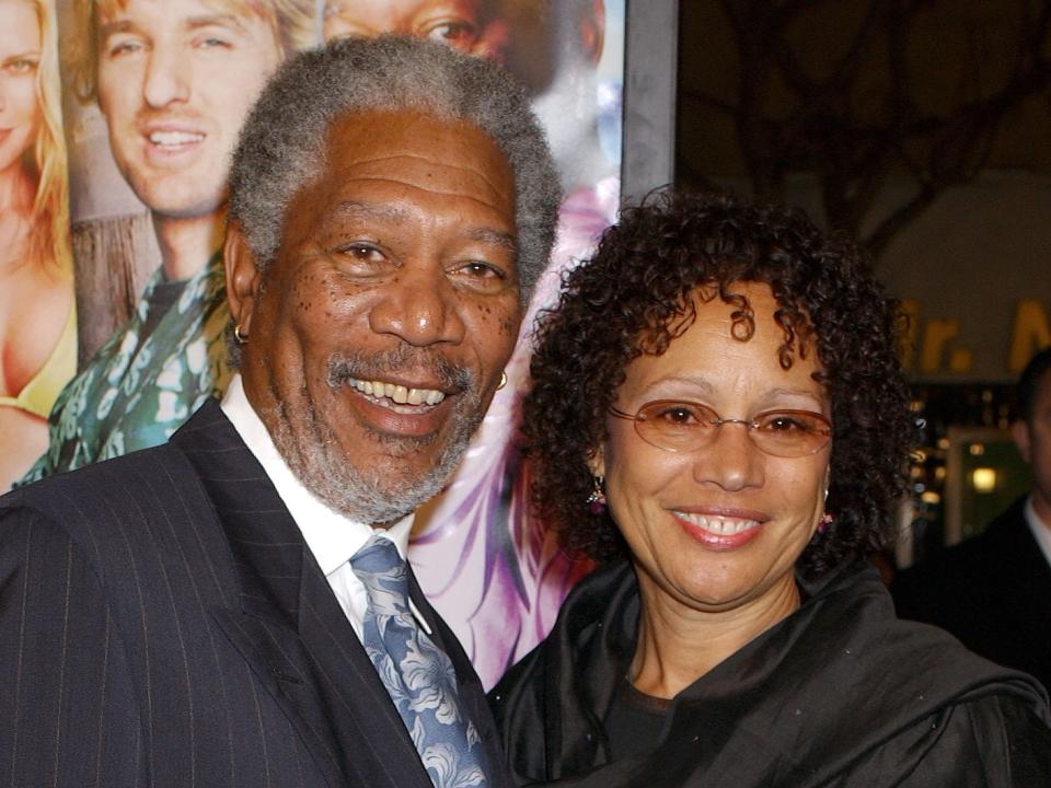 Morgan Freeman & Myrna Colley-Lee