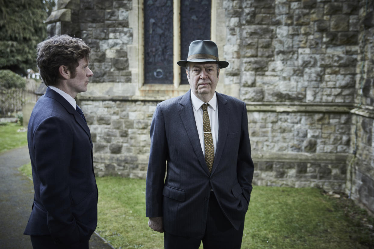 MAMMOTH SCREEN FOR
ITV
ENDEAVOUR
VIII
Film 2

Pictured:SHAUN EVANS as Endeavour and ROGER ALLAM as DI Fred Thursday.



This image is under copyright and may only be used in relation to ENDEAVOUR.Any further use must be agreed with the ITV Picture Desk.



For further information please contact:
Patrick.smith@itv.com 07909906963