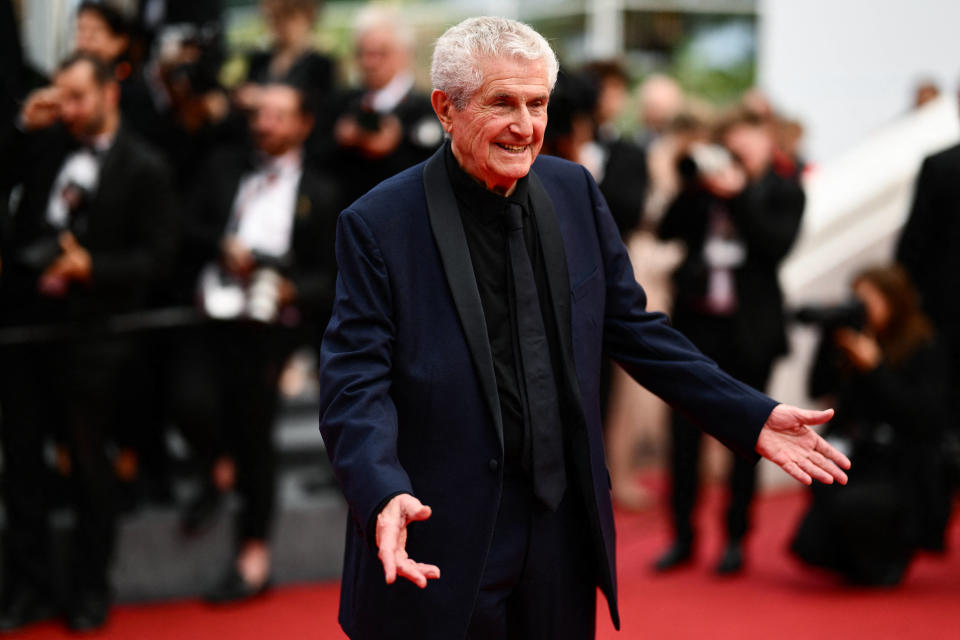 Le réalisateur français Claude Lelouch arrive pour la projection du film « The Zone Of Interest ».