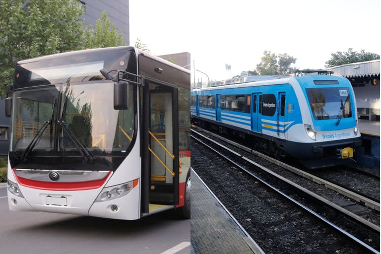 El transporte público frenará entre las 19 y las 00 del miércoles, en el marco del paro general de la CGT