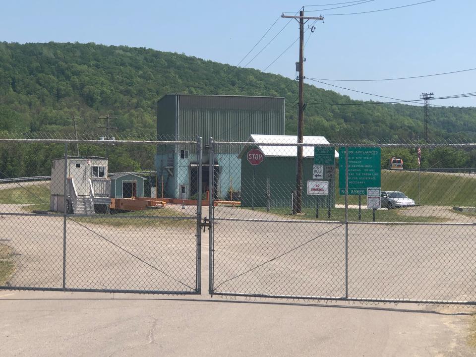 The Steuben County Public Works transfer station in Hornell is closed after fires Saturday afternoon and early Sunday morning damaged the facility.