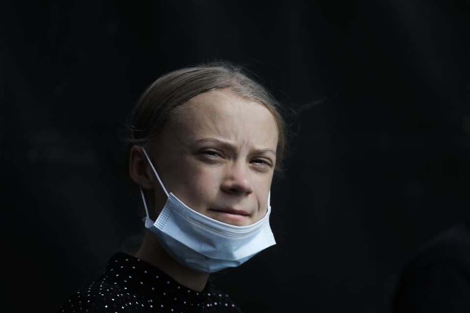 Climate activist Greta Thunberg. Photo: Markus Schreiber/AP