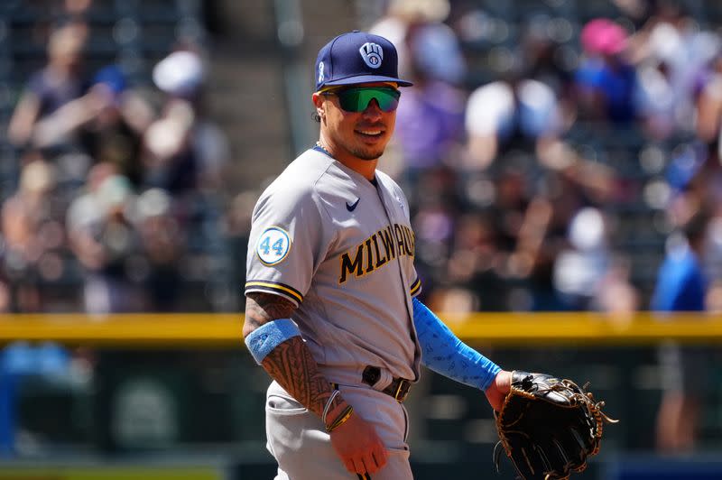 MLB: Milwaukee Brewers at Colorado Rockies