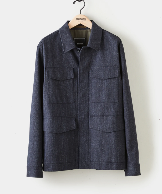 Field jacket todd snyder blue