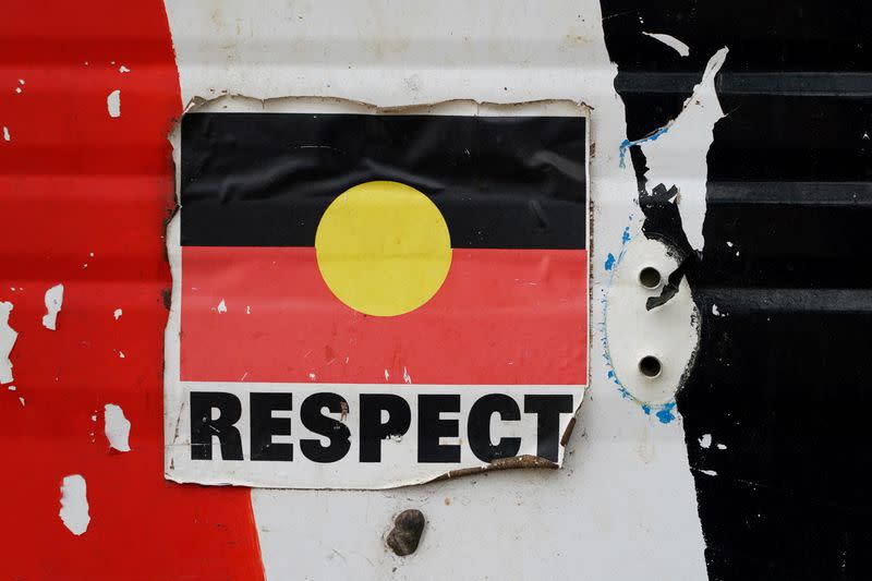FILE PHOTO: Indigenous Australians maintain presence at the Aboriginal Tent Embassy in Canberra
