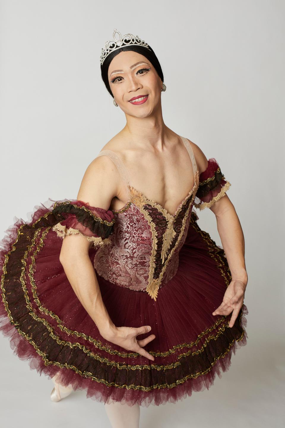 Tokyo-born, Texas-trained dance Shohei Iwahama — stage name Anya Marx — will perform with Les Ballets Trockadero de Monte Carlo at Bass Concert Hall on Jan. 19.