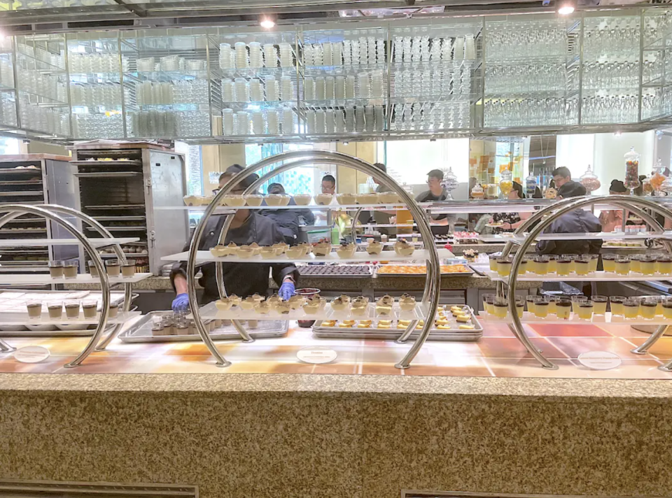 Dessert Kitchen from  bacchanal buffet in las vegas