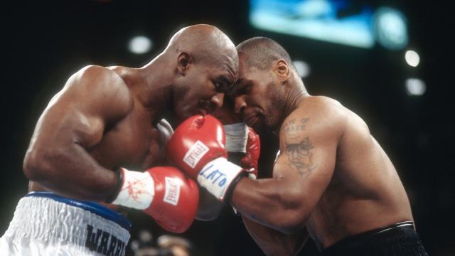 Evander Holyfield's Gloves From Tyson Ear Bite Fight Hit Auction Block