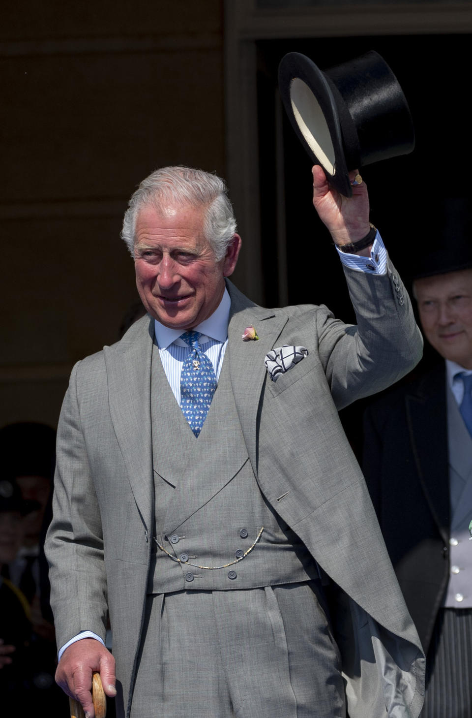 El príncipe Carlos durante la Celebración del Patrocinio del 70 Cumpleaños del Príncipe de Gales celebrada en el Palacio de Buckingham, el 22 de mayo de 2018 en Londres. (UK Press vía Getty Images)