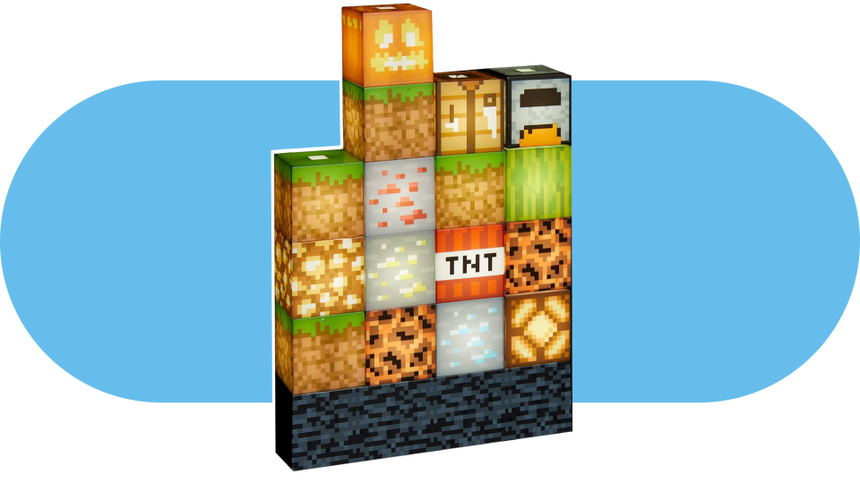 Minecraft toys for kids: A Minecraft block-building toy