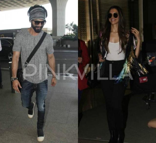 Deepika Padukone spotted at Mumbai airport arriving back from