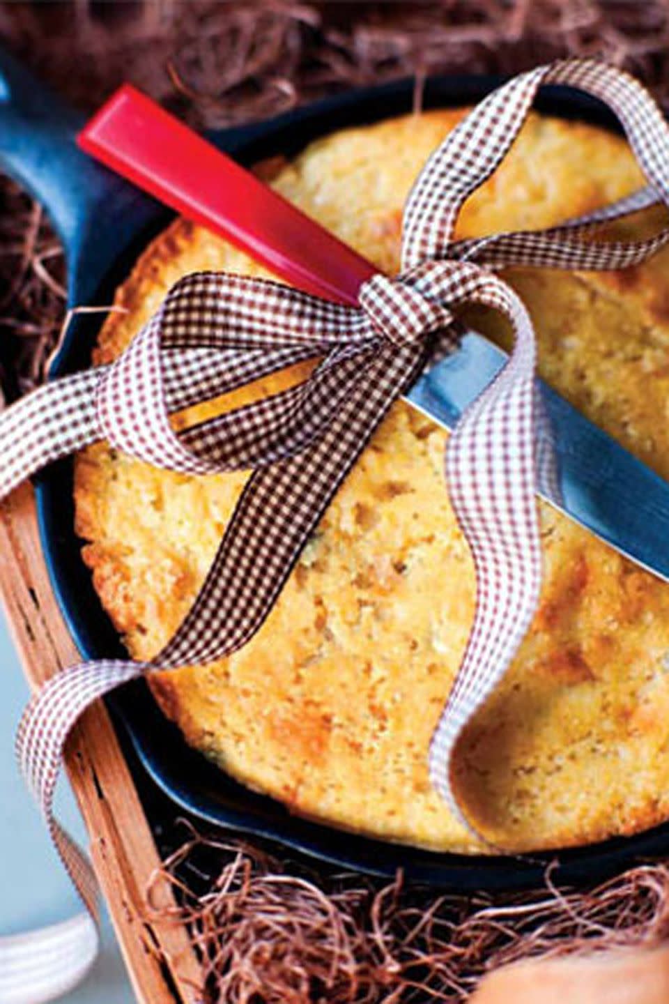 Jalapeño and Cheddar Skillet Cornbread