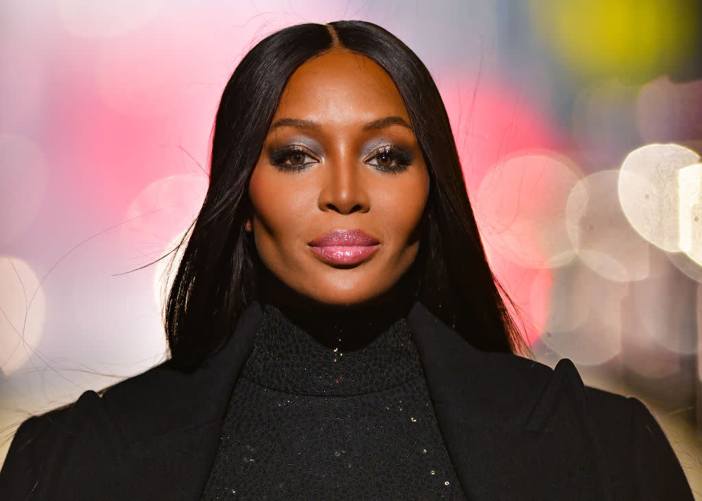 Naomi Campbell has revealed she has become a mother at teh age of 50, pictured in April 2021. (Getty Images)