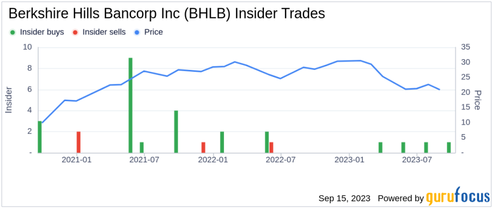 Insider Buying: Berkshire Hills Bancorp Inc CEO Nitin Mhatre Acquires 1,000 Shares