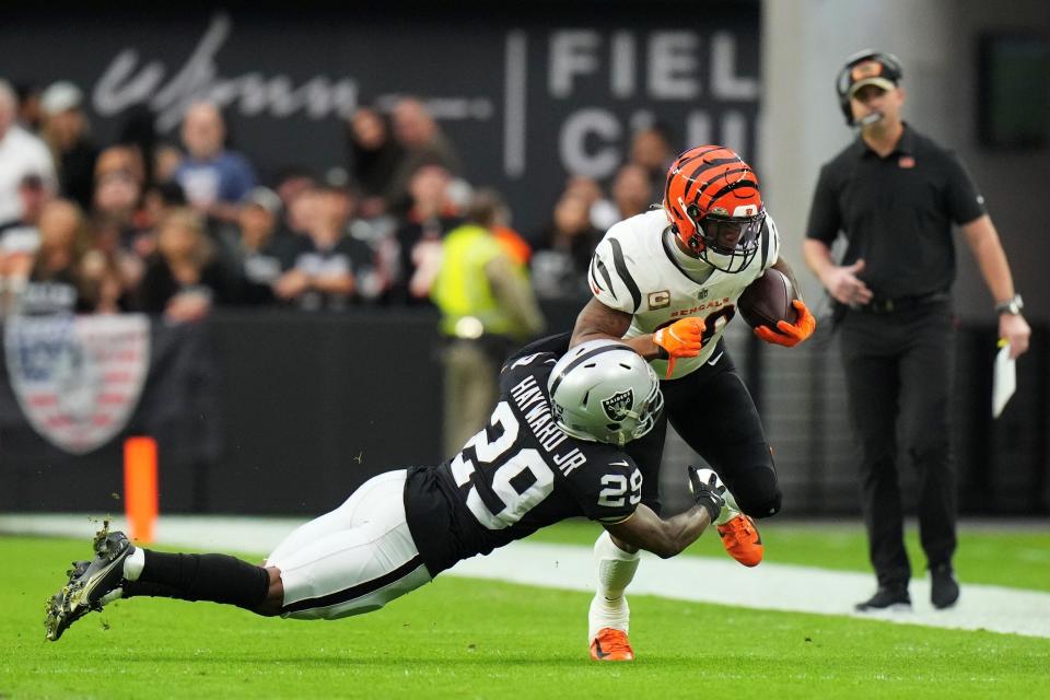 You can watch the Las Vegas Raiders vs. Cincinnati Bengals NFL playoff game on NBC.