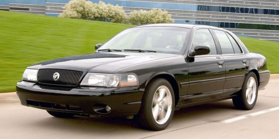 <p>You can never go wrong naming a blacked-out factory hotrod after pirates. Pirates will always be cool. <a href="https://www.ebay.com/itm/2003-Mercury-Marauder/392649428754?hash=item5b6bbacf12:g:VpIAAOSww0ZeHcyQ" rel="nofollow noopener" target="_blank" data-ylk="slk:This one;elm:context_link;itc:0;sec:content-canvas" class="link ">This one</a> has fairly low miles, and it's for sale on eBay right now. </p>