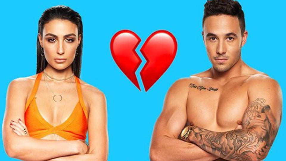 Love Island’s Grant and Tayla have split, just two weeks after winning the show. Source: Instagram/LoveIslandAustralia