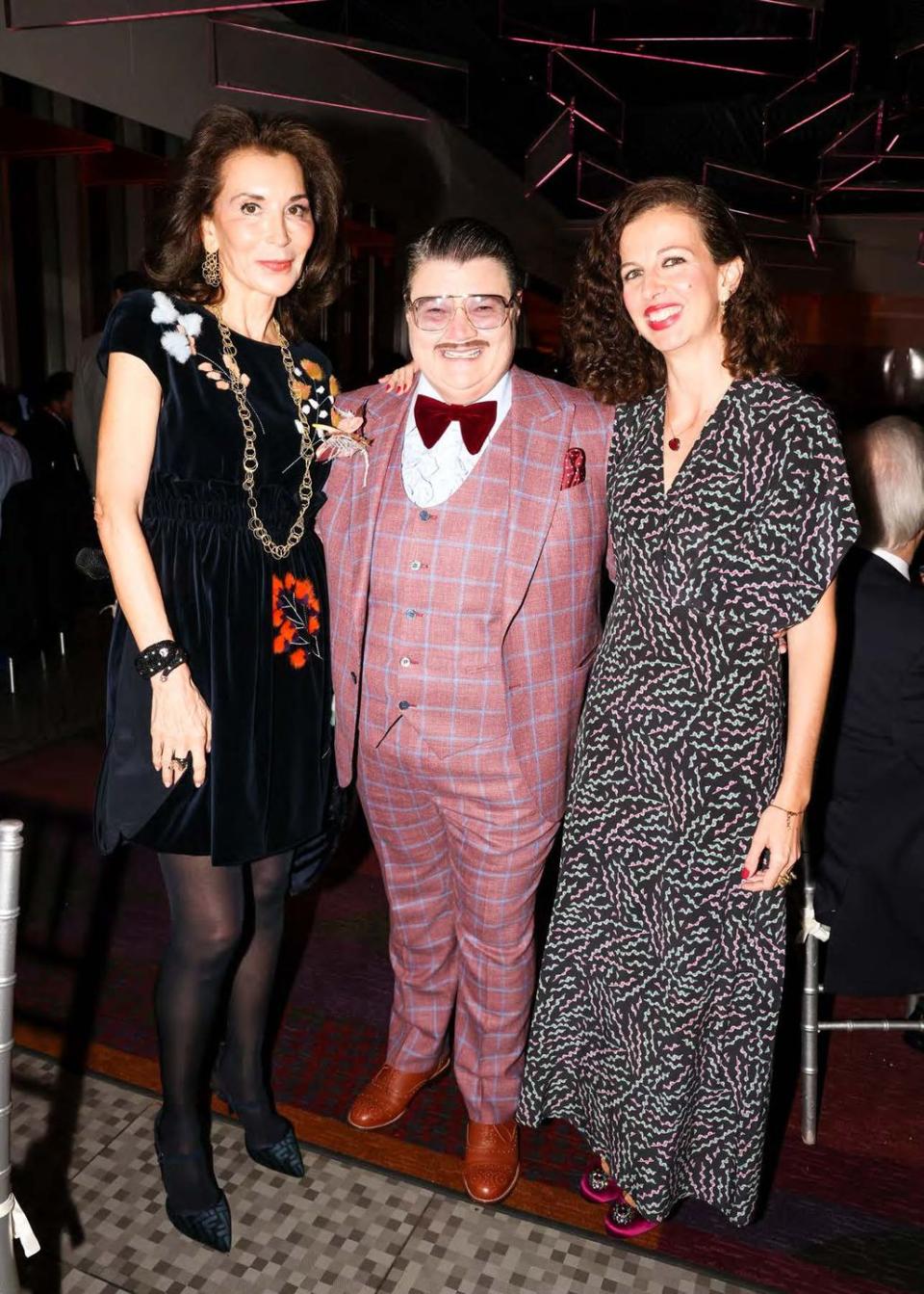 Fe Fendi, Murray Hill, Chiara Clemente at the Museum of Arts and Design's annual MAD Ball.