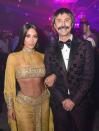 <p><strong>KIM KARDASHIAN</strong> and Professional Person Who Is Near Kim Kardashian <strong>JONATHAN CHEBAN</strong> dressed as What Happens When There Is Only Enough Time To Do One Costume Correctly.</p>