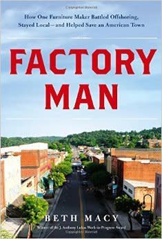 In her first book, winner of the 2013 J. Anthony Lukas Work-in-Progress Award, Roanoke Times reporter Macy explores the effects of globalization on America’s furniture manufacturing industry via the story of the Bassetts, a family from Virginia, whose Bassett Furniture Company was once the world’s largest producer of wooden furniture. In the 1980s, cheap Chinese imports began to flood the U.S. market, prompting many domestic furniture makers to move their factories abroad. But John Bassett III fought back. A “larger-than-life rule breaker,” J.B. III (as he was known) hired top trade lawyer Joe Dorn and convinced members of the U.S. furniture manufacturing industry to support him in filing a petition against China for unfair trade practices, ultimately saving his company, Vaughan-Bassett (an offshoot of the family business), along with hundreds of jobs.  <a href="http://www.publishersweekly.com/9780316231435" target="_blank">Read the review.</a>