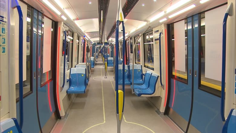 New Montreal Metro train finally in service