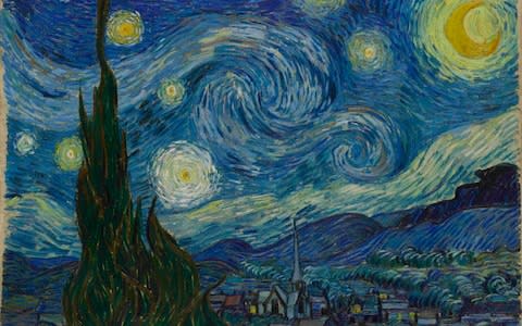 "The Starry Night" by Vincent van Gogh - Credit: &nbsp;John Wronn/AP