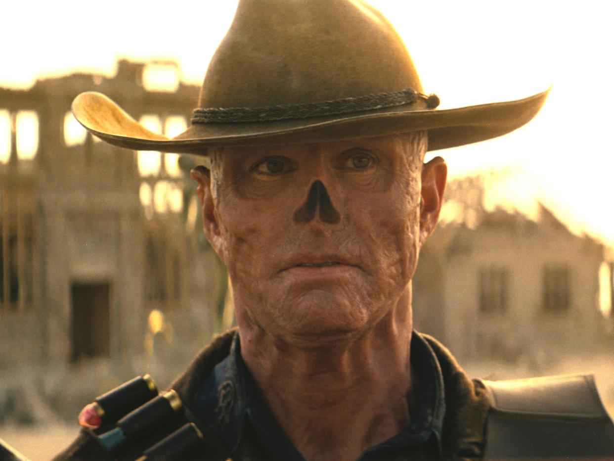 Walton Goggins as The Ghoul in "Fallout."