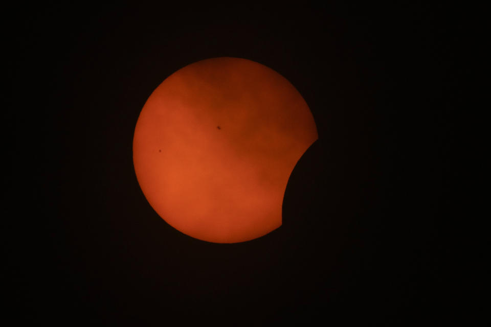 Total Solar Eclipse Texas
