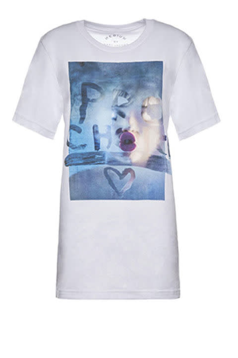 <p>100% of the proceeds from Miley Cyrus's t-shirt for Marc Jacobs will be donated to Planned Parenthood. </p><p><strong>Marc Jacobs x Miley Cyrus </strong>t-shirt, $50, <a rel="nofollow noopener" href="https://www.marcjacobs.com/pro-choice-miley-t-shirt/M7000113.html" target="_blank" data-ylk="slk:marcjacobs.com;elm:context_link;itc:0;sec:content-canvas" class="link ">marcjacobs.com</a>. </p>