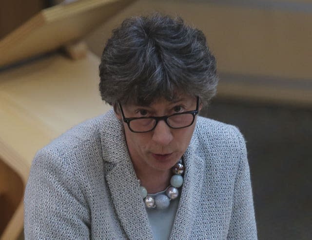 Liz Smith in Holyrood