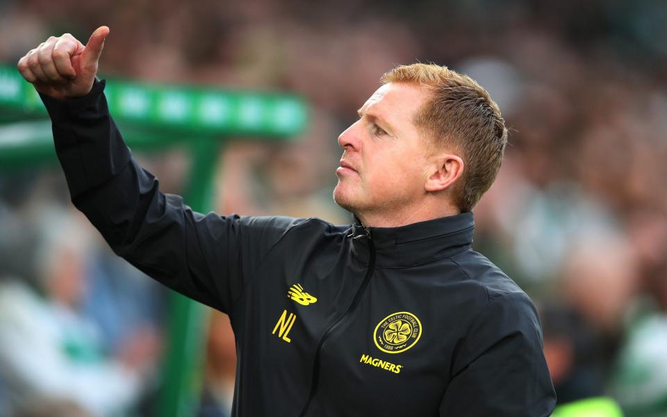Neil Lennon wants to bounce back from midweek defeat to CFR Cluj with a strong performance against Dunfermline in the Scottish League Cup - Getty Images Europe