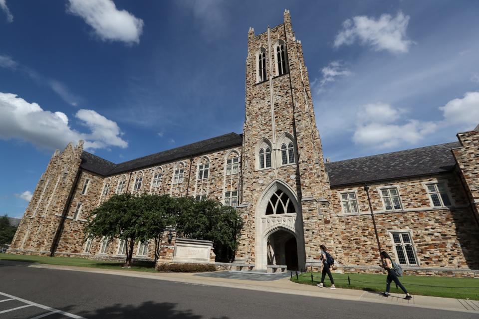 Rhodes College campus Thursday, Sept. 13, 2018. 