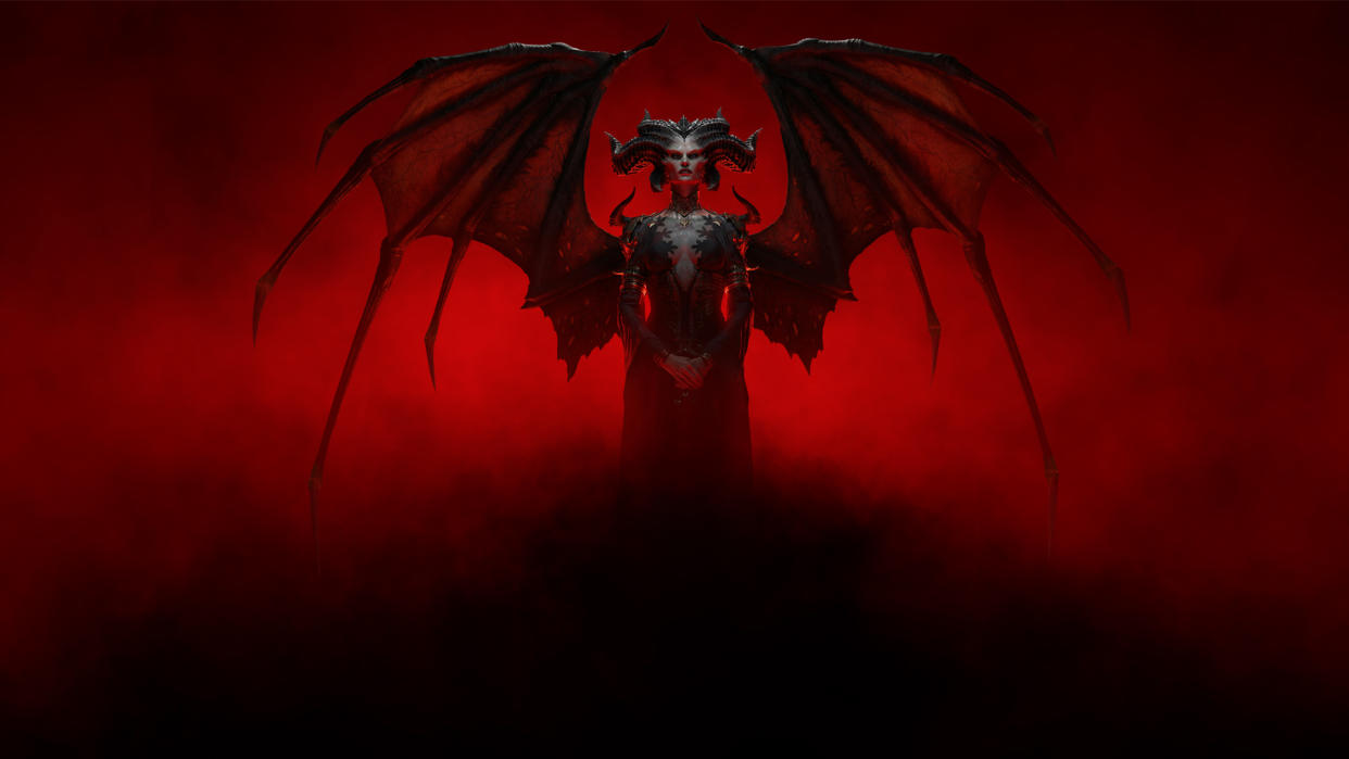  Diablo 4 official keyart showing Lillith 