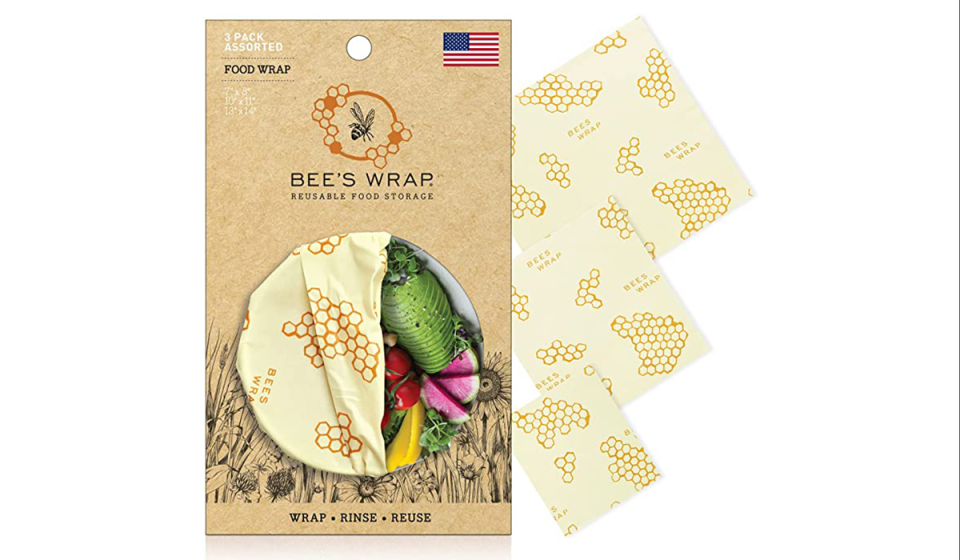 a package of bees wax storage wraps