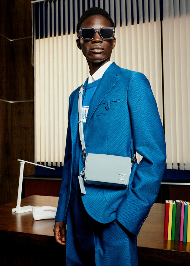 PFW: Vibrant Blues for Louis Vuitton