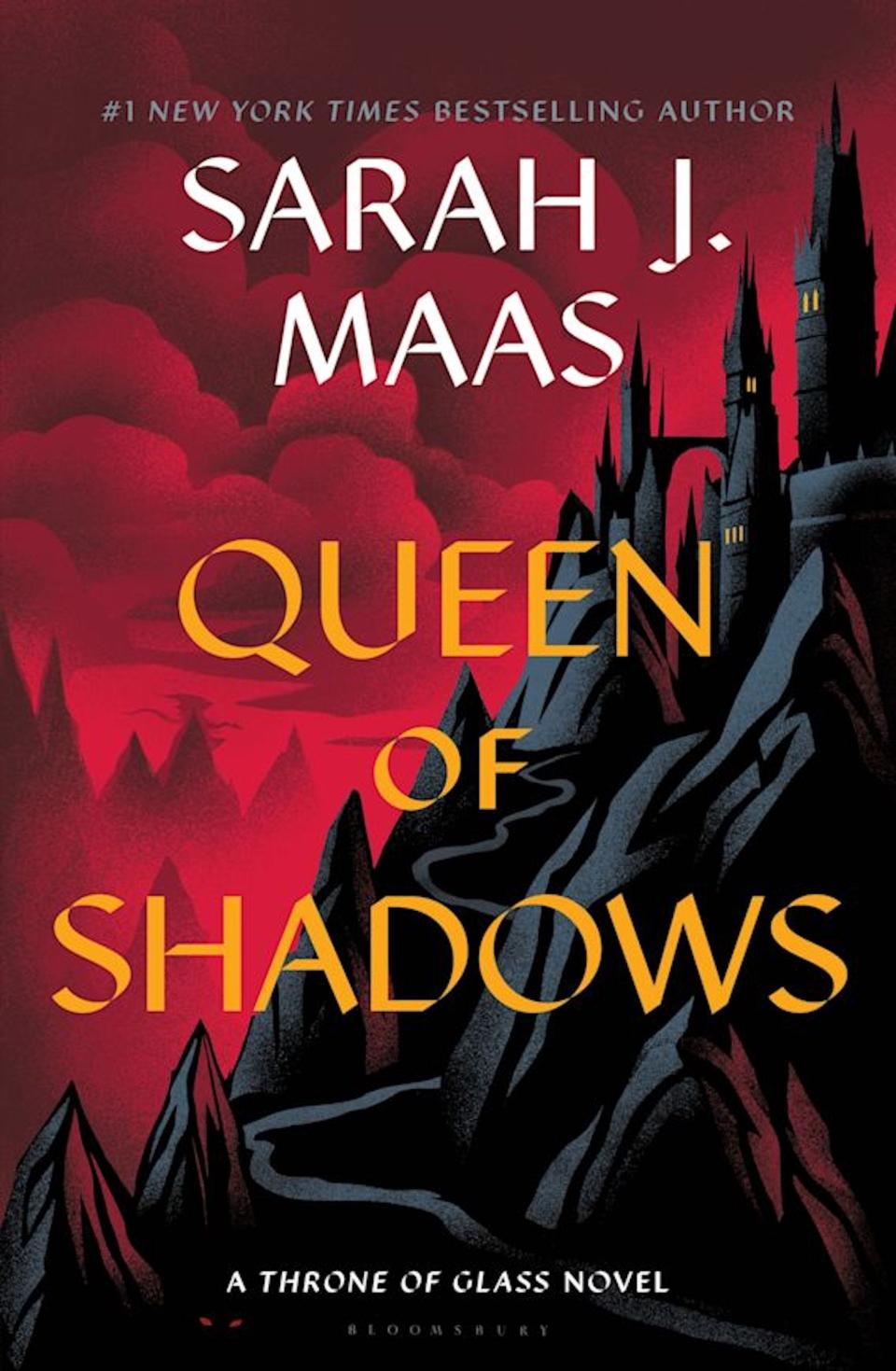 "Queen of Shadows" by Sarah J. Maas.