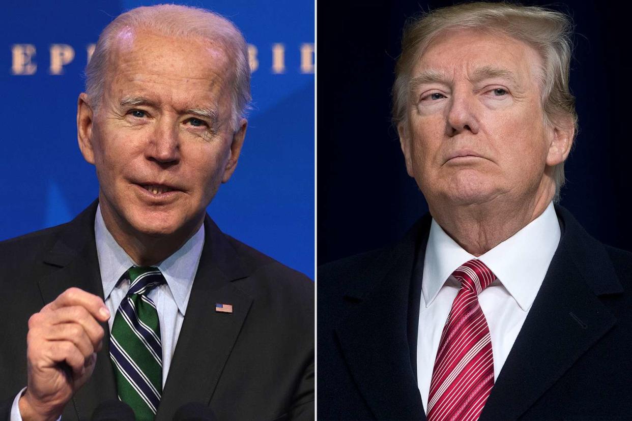 Joe Biden, Donald Trump