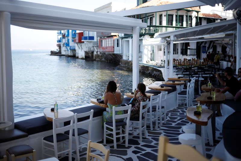 Mykonos, Greece's famed party island, falls silent under new COVID rules