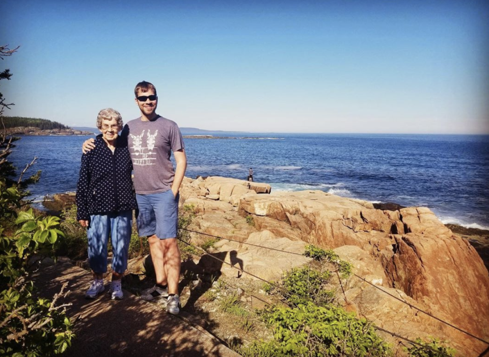 Now, Grandma Joy has seen the ocean three times. She's also seen mountains, major rivers, sand dunes, and much more. / Credit: Instagram/@GrandmaJoysRoadTrip