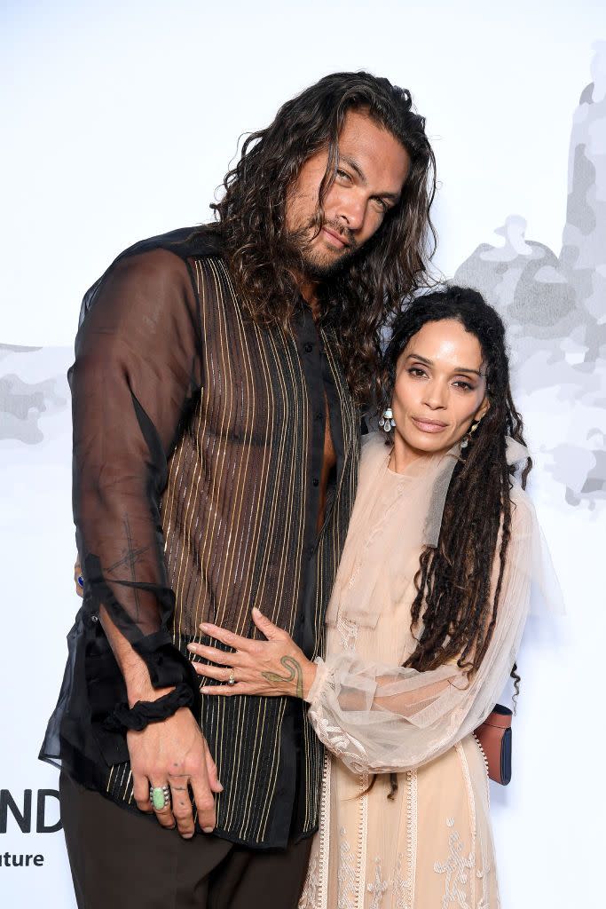 Jason Momoa and Lisa Bonet