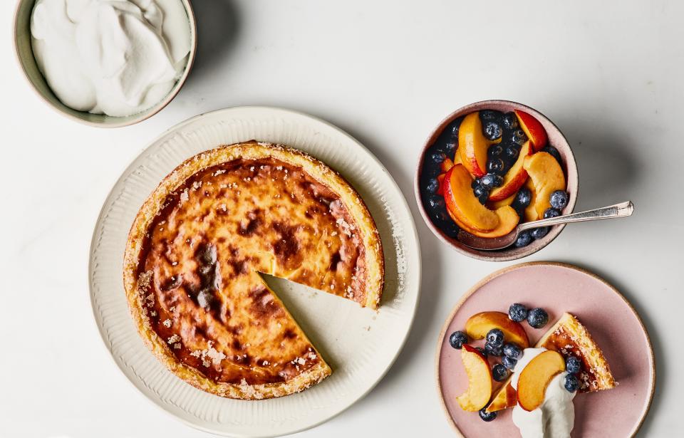 A Creamy Custard Tart You’ll Want to Belly-Flop Into